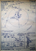 Instrument approach from the north